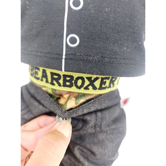 Build A Bear Workshop Tuxedo Tee Monkey Plush 18” Stuffed Animal w/Outfit - Picture 3 of 9